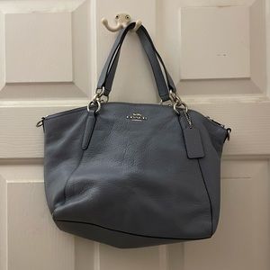 Blue Coach Purse